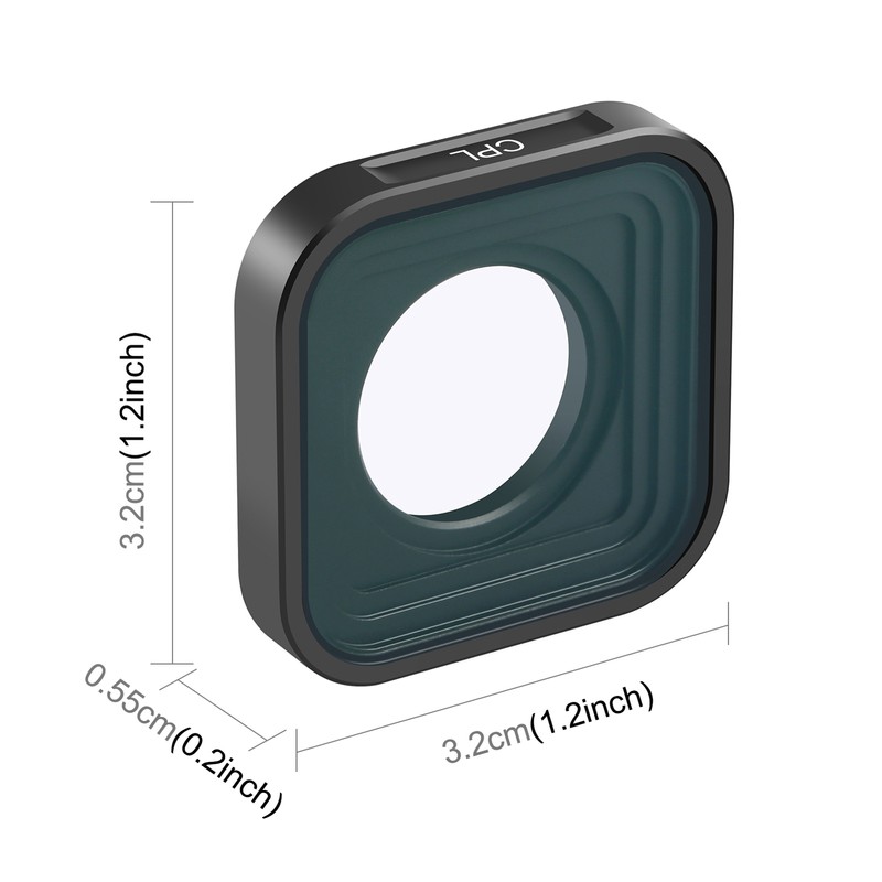 CPL Filter Optical Aluminum Alloy Frame Multi Coated CPL Filter