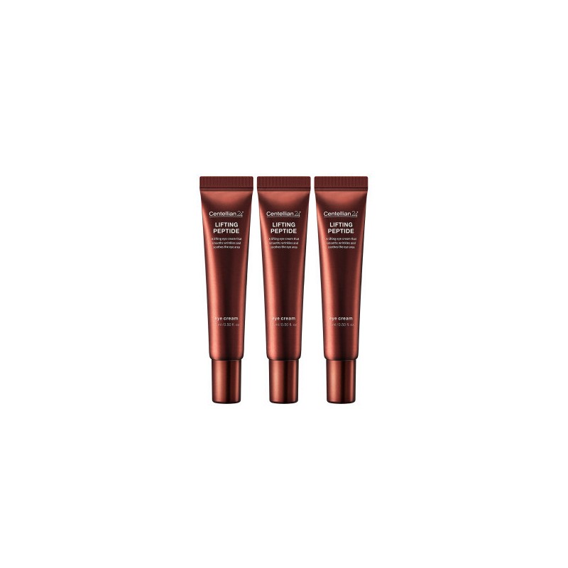 센텔리안24 리프팅 펩타이드 아이크림 15ml 3개 눈가눈꼬리 집중리프팅케어 고밀도 탄