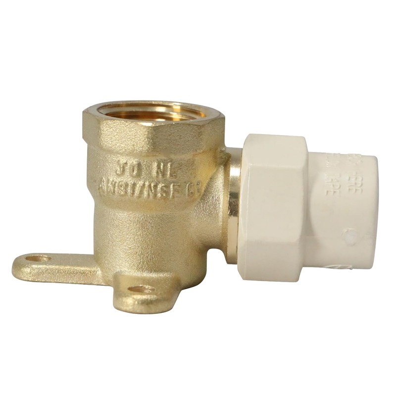 XFITTING 10-PACK Transition Drop Ear Elbow, 1/2" CPVC x 1/2"