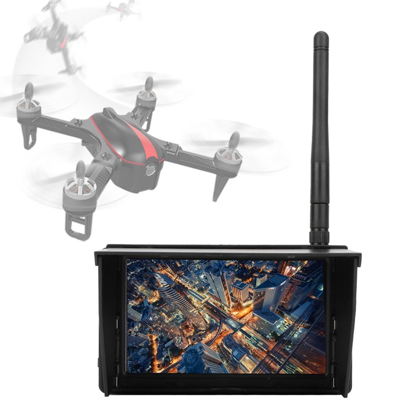 5.8G FPV Monitor 4.3 Inch 48CH 480 X 272 LCD