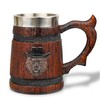 Melispapa 18 oz Large Viking Beer Mug With Handles –