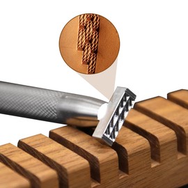 Leather Craft Stamping Tool，Stamps Stamping Carving Punches Tools with 304 Stainless Steel #SW316
