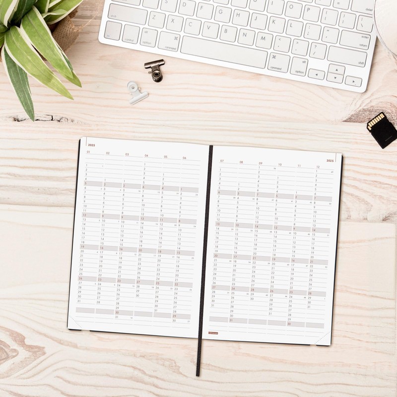 Finocam – Dynamic Mara 2025 Diary Vertical Week View January