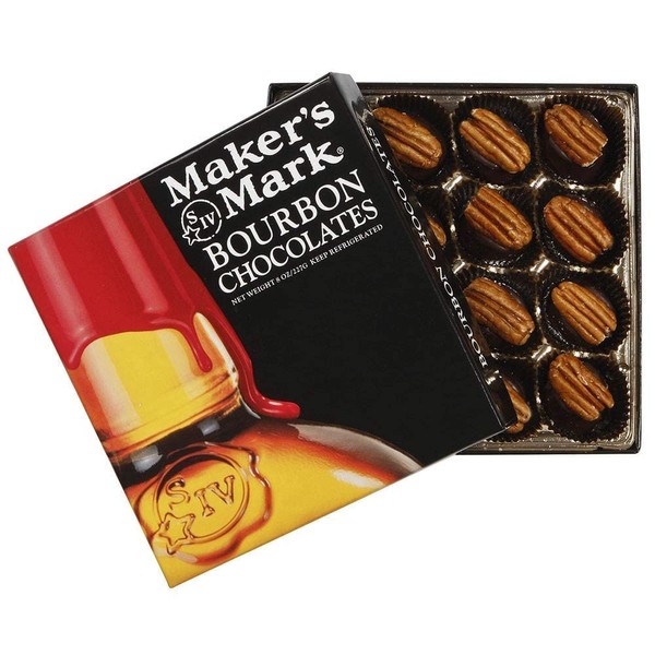 Maker's Mark Gourmet Chocolate Bourbon Balls (8 Ounce (Pack of 1))