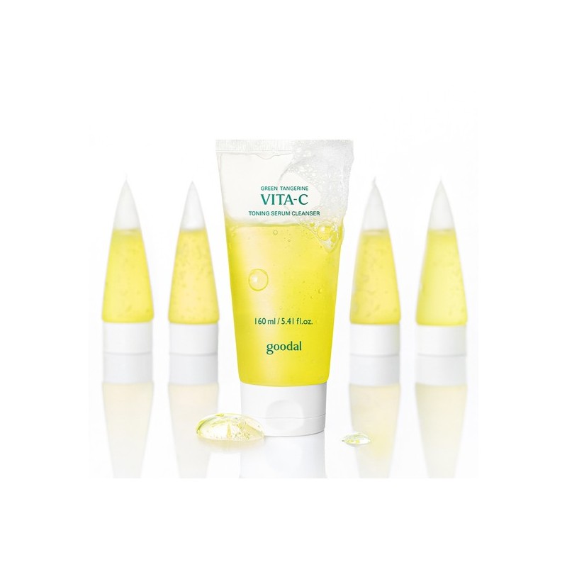 Goodal [NEW] Green Tangerine Vita C Toning Serum Cleanser 160ml