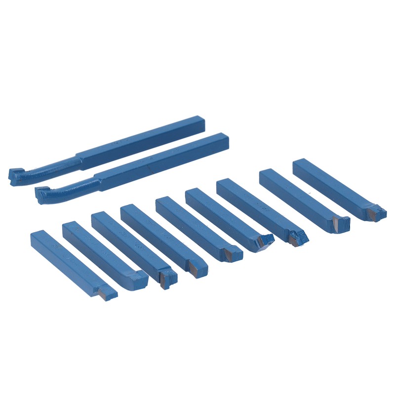 11Pcs Carbide Lathe Tool Set DIN Standard Turning Tools Replacement