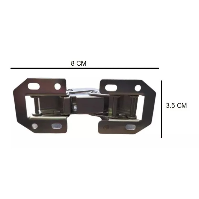 Handyhome Bisagra Bidimensional Oculta 90° Easy On Mini 150 Pzas