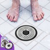 ShowerShroom SHSULT755 Ultra Revolutionary Shower Hair Catcher Drain Protector, No