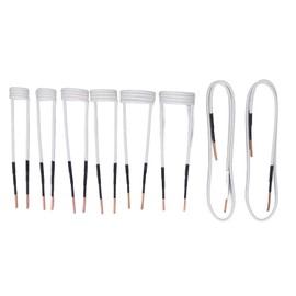 8Pcs Induction Heater Coil 2.5mm Brass Core 4 Types Set Kit for Bolts Nuts Removal