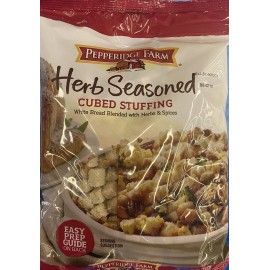 Pepperidge Farm HERB SEASONED CUBED STUFFING 12 oz Bag