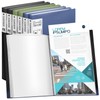 Marspark 6 Pcs Binder with Plastic Sleeves Large 8.5" x