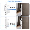 Dontay Sliding Pocket Door Handles, 304 Stainless Steel Non Locking