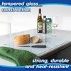 Harbour Housewares Rectangle Glass Chopping Board - 30cm x 20cm