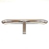 AZONECAR 30" Polished Chrome Tow Hitch Step Bar-3" Round Curved