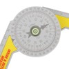 360 Degree Angle Gauge DIY Protractor Goniometer Inside Outside Measuring