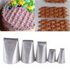 5 Pcs Icing Piping Tips Set, Stainless Steel Baking Kits,