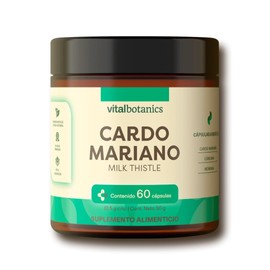 Cardo Mariano, Cúrcuma y Moringa Multivitamínico Natural VITAL BOTANICS