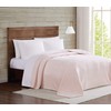 Truly Soft Velvet Plush Twin XL Blanket in Blush