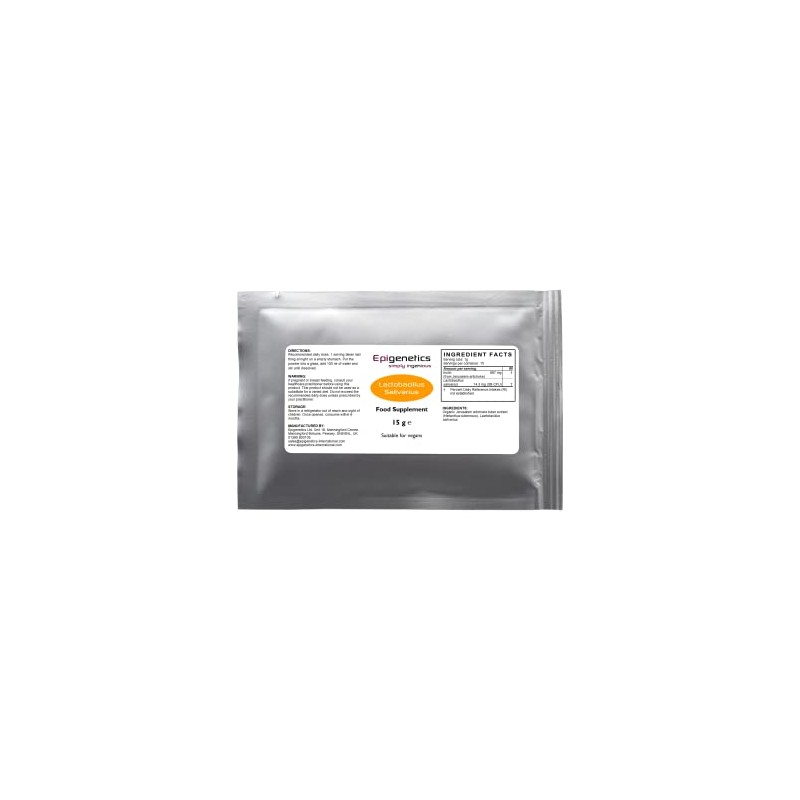 Lactobacillus Salivarius 15g | 5 Billion CFU Probiotic + Jerusalem