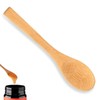 1 pcs Honey Bamboo Spoon 4.7" (12cm),Dining Flatware - Kitchen