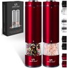 Electric Salt and Pepper Grinder Set - 2 Battery Operated