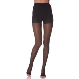 Scudotex Panty 70 Denier Open Toe Black Size 2 – 1 Unit