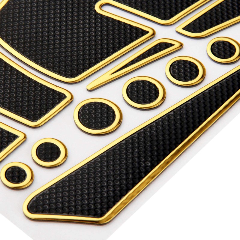 Mtsooning 3D Gas Tank Pad Sticker Replacement for Honda Yamaha