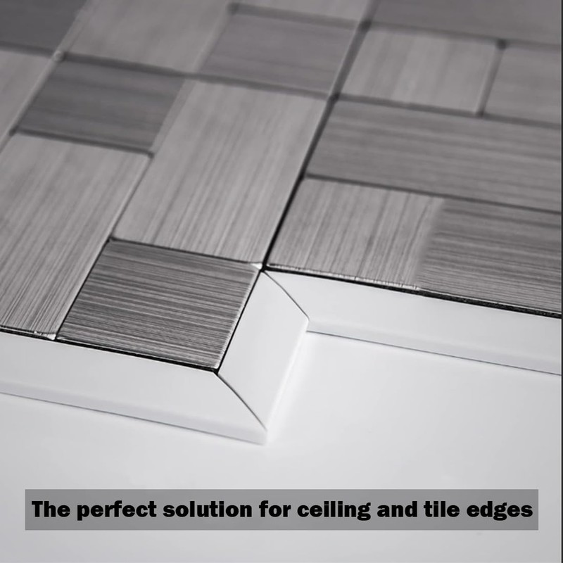16.4 Ft Peel and Stick Trim,Flexible Peel and Stick Trim