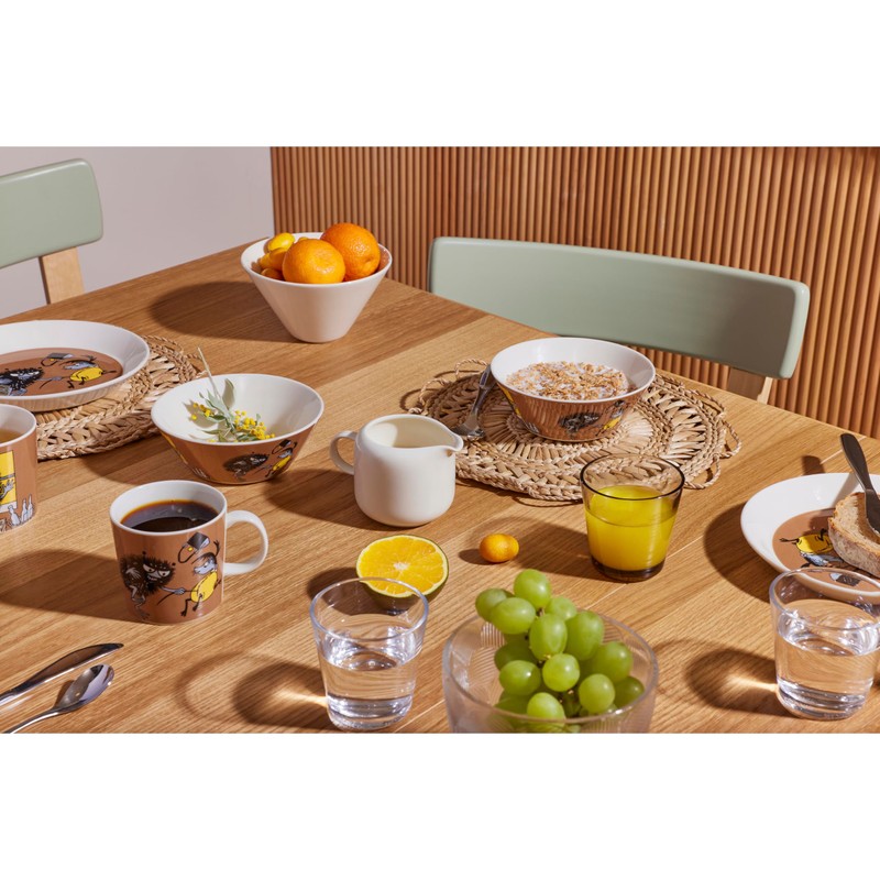 Moomin by ARABIA 1062216 Classic Stinky Plate, 7.5 inches (19