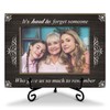 Zodvery Wooden Photo Frame Memorial Picture Frame - It's Hard