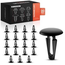 A-Premium 20PCS Nylon Interior Trim Mounting Retaining Clips Push-Type Compatible with Toyota Corolla 1975-1977, 4Runner 1984-1989, Corona 1974-1977, Pickup 1979-1989 & Nissan Pulsar NX - For 7mm Hole