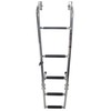 Marine Boat Five Steps 3+2 Foldable Ladder Stainless Steel Luxury