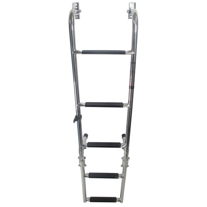 Marine Boat Five Steps 3+2 Foldable Ladder Stainless Steel Luxury