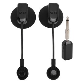 Wireless Instrument Microphone, 2.4g Wireless Saxophone Microphone, Flexible 360° Rotation for Guitar, Violin, Accordion Performance