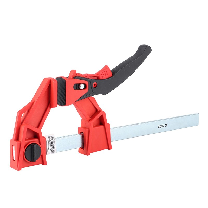 Woodworking Heavy Duty Ratchet F Clamp Adjustable Fixing Bar Clips