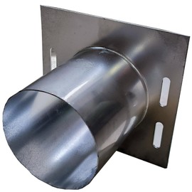 DuuMuut 304 Stainless Steel Channel Drain End Outlet for 3” Pipe