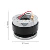 Riloer 7 Hole Car Steering Wheel Quick Release Universal Quick