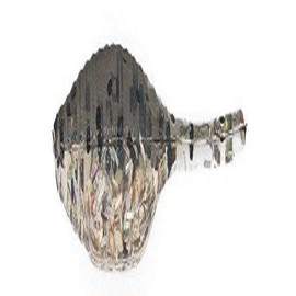 Bass Assassin Lures Shad Lure, Pack of 15, Silver Minnow, 1.5-Inch