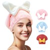 Meichoon Hair Towel 3-Pack Quick-Dry Microfiber Hair Drying Towels with
