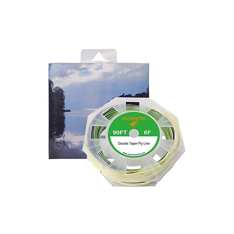 AventikTouch Double Taper Fly Line Long Taped Delicate Presentation Fly