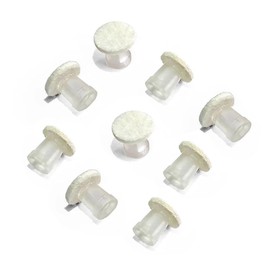 Dental Polishing Paste-Impregnated Disc, Dental Polisher Polishing Wheel Felt Finishing Disc with Mandrel for Tooth Polish Dentistry Tool