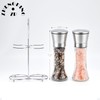 Pepper Grinder 2pcs Stainless Steel Refillable Salt and Pepper grinder