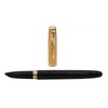 Gullor Fountain Pen with Ink Convertor, Golden Screw-on Cap, Fine