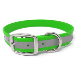 Regal Dog Products Heavy Duty Reflective Dog Collar – Adjustable and with Durable Metal Buckle and Rings Anti-Odor, chew Resistant, Waterproof Dog Collar for Small Medium and Large Dogs