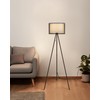 KDG Modern Floor Lamp - Tall Tripod Lamp for Living