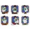 Design Works Crafts Snowmen Cross Stitch Ornament Kit, Candy Cane