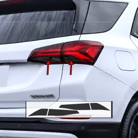 Deliciousticker For 2022-2024 Equinox Tail Light Reverse Rear Decal Smoke Tint Overlay Vinyl Ppf