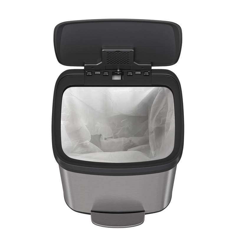 Garvee 13 Gallon / 50 Liter Stainless Steel Trash Can