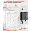 Elecpow in Wall Cable Management Kit, Hide TV Power Cables