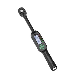 LLAVETOR Digital Torque Wrench 5-99.5 ft-lbs./6.8-135Nm, 3/8 Inch Mini Torque Wrench Digital, ±2% Torque Accuracy, Electronic Torque Wrench with Preset Value, Buzzer and LED Notification